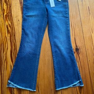 Vintage X America High Rise Crop Kick